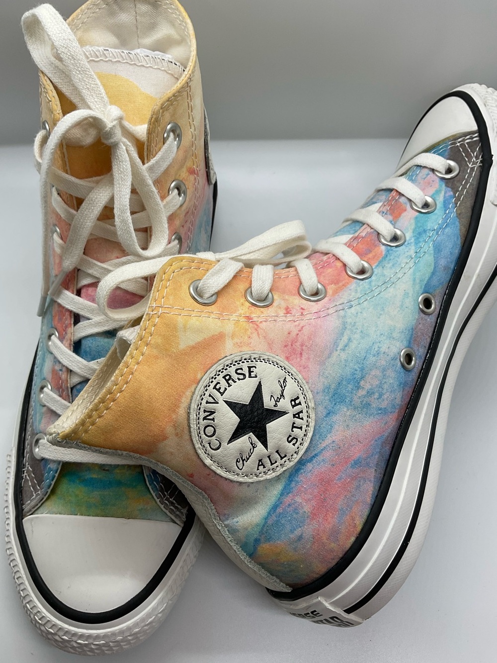 CONVERSE CHUCK TAYLOR Hi-Tops “CT ALL STAR HI SOLAR” women’s size 8